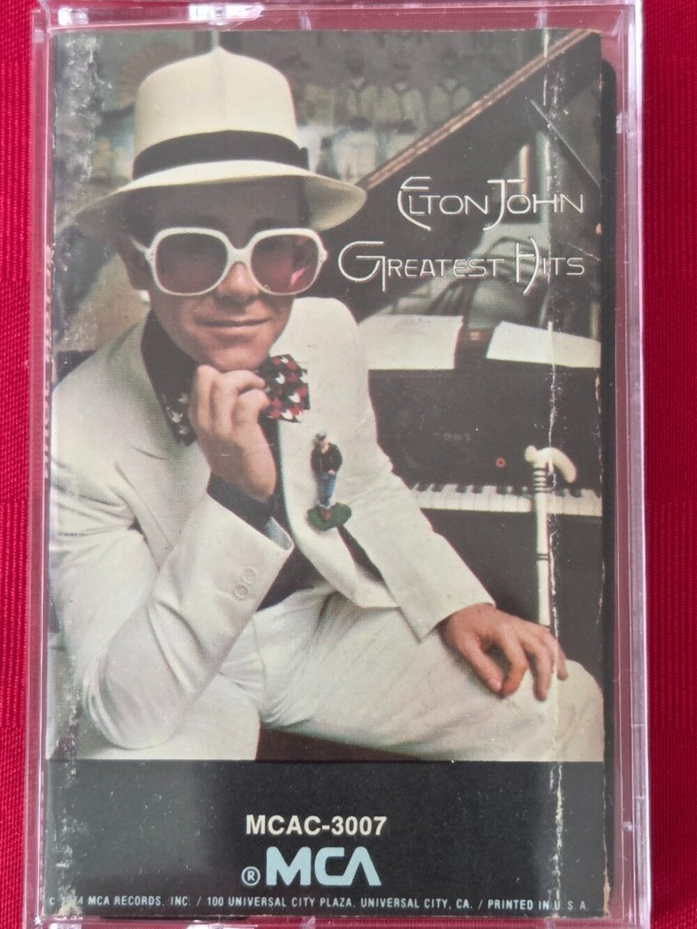 RARE, VINTAGE, 1974 ELTON JOHN, GREATEST HITS CASSETTE!!!